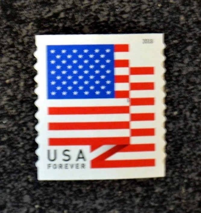 2018USA #5260 Forever U.S. Flag US - Coil Single  Mint  (APU) - Image 1 of 1