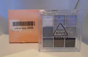 Black Smokey Eyeshadow Palette 9 Colors Cool Toned Matte Glitter Set - Picture 1 of 1