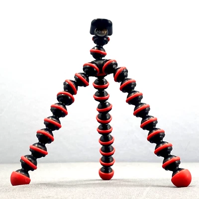 JOBY Gorillapod Flexible Mini-Tripod Red Black For Point & Shoot Cameras 6.5” - Image 1 of 4