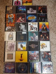 30 CD Lot 70s And 80s Rock Top Various Artist Crows Queens BTO Petty ELO - Picture 1 of 3