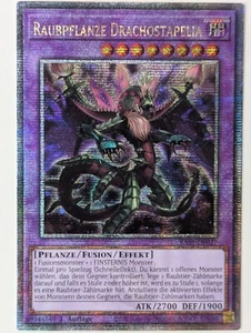 Raubpflanze Drachostapelia RA01-DE027 QCSR DE NM YUGIOH - Bild 1 von 1