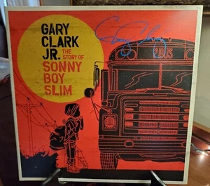 GARY CLARK JR. SIGNED SONNY BOY SLIM Double LP VINYL BECKETT Authenticated BAS - Picture 1 of 9