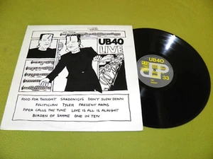 UB40 - Live - Original 1983 UK Press "DEP International LP DEP 4" Album / Reggae - Picture 1 of 2