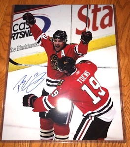 Chicago Blackhawks PATRICK SHARP Signed Auto 11x14 picture Photo - Picture 1 of 2