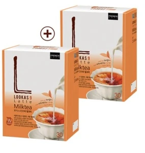 Namyang LOOKAS 9 Nine Milk Tea Latte Korean Instant Mix 17.5g  30T+30T - Picture 1 of 12