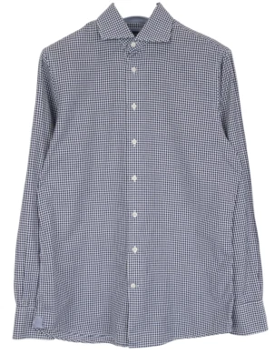 Hackett Classic Fit Hemd Herren M Freizeit Kariert Ausschnitt Hals Geknöpft - Bild 1 von 4