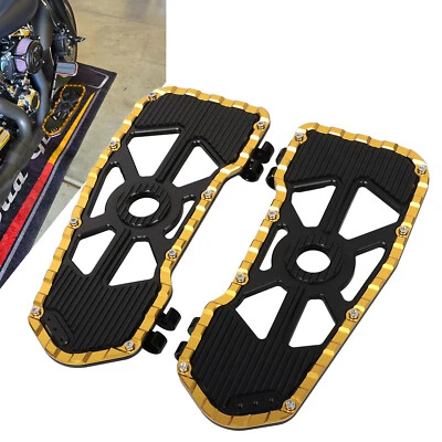 Tableros de piso Driver Rider para Harley Heritage Softail Springer Street Tri Glide Foto 1 de 4