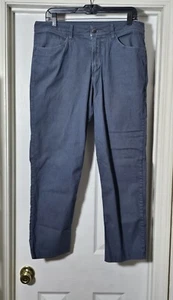 Pantalón chino Lululemon ABC para hombre talla 33 azul defecto - Imagen 1 de 3