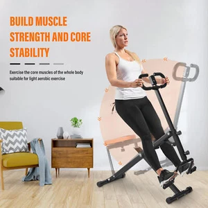 Heimtrainer Fitness Fahrrad Klappbarer Hometrainer Cardio Ergometer Trimmrad - Bild 1 von 9