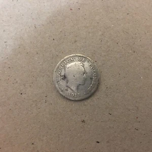 COLOMBIA 10 CENTAVOS 1911 KM 196.1 VG-F. - Picture 1 of 2