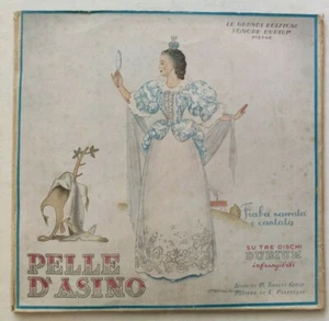 Piel De Asno 3x Flexi-Disc 10" 78 RPM Vinilo Italia 1941 Durium EX/EX - Bild 1 von 5