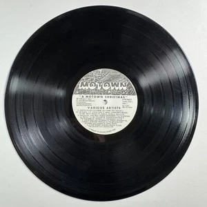 A MOTOWN CHRISTMAS LP Sides 1-2 Rare White Label VG+ 1973 Wonder Jackson Supreme - Picture 1 of 4