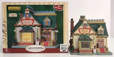 Tienda de Navidad victoriana Lemax Caddington Village - sin cable de luz Foto 1 de 4