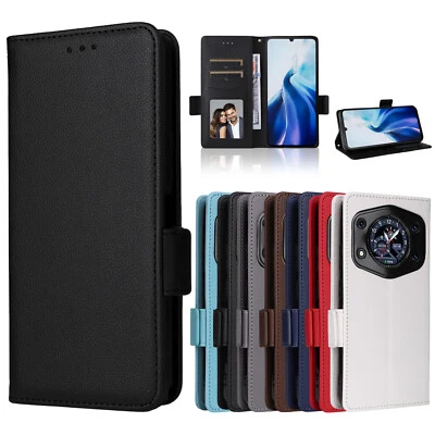 For Cubot A30, Luxury Wallet Flip Leather Stand Card Slots Soft TPU Case Cover - Image 1 of 4