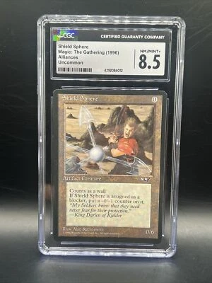 CGC 8.5 SHIELD SPHERE MTG 1996 ALLIANCES - Image 1 of 2