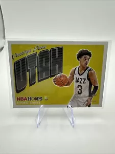 2023-24 Panini NBA Hoops - Keyonte George (RC) - Greetings #14 Jazz SP RC - Bild 1 von 2