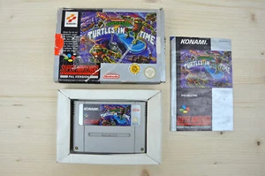 SNES - Turtles IV: Turtles in Time - (OVP, mit Anleitung) - Bild 1 von 1