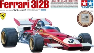 1:12 Tamiya Kit de tamaño grande raro Ferrari 312B con piezas de fotograbado - Imagen 1 de 5