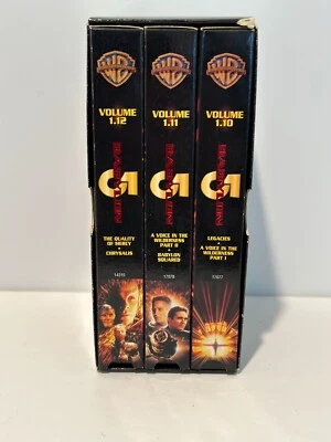 Babylon 5 VHS Box Set Volumes 1.10  1.11 and 1.12 - Image 1 of 3