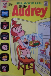 Playful Little Audrey #110 - Nov 1973 - Harvey Comics - VERY NICE Look - Picture 1 of 2