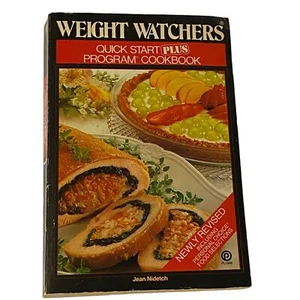 Weight Watchers Quick Start Plus Program Cookbook by Jean Nidetch 1986 - Foto 1 di 9