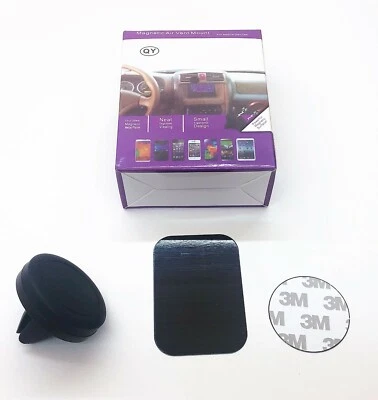 Car Holder Magnetic Air Vent Mount Holder Stand for iPhone Samsung Cell Phone  - Image 1 of 2
