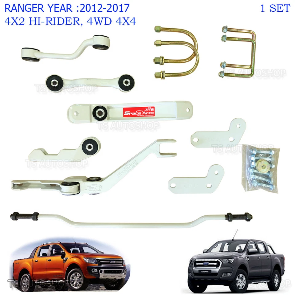 Fits Ford Ranger T6 4x4 2012 2017 Rear Stabilizer Sway Anti Roll Space Arm Bar Foto 1 de 4