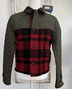NWT Ralph Lauren Women Quilted Mackinaw Plaid Hunting Field Jacket Sz 6 - Picture 1 of 19