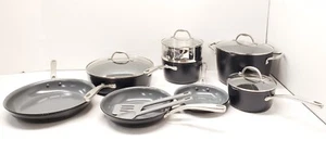 Nice In Box Tramontina Ceramic Non-Stick 12pc Cookware Set W/ Utensils - Picture 1 of 23