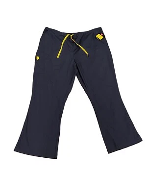 NEW 4XL WonderWink Scrub Pants Origins Women's Drawstring Flare Leg Style 5026 - Image 1 of 4