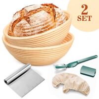 Bread Banneton Brotform Dough Basket Rising Multi-Size Rattan Bread ProofingZJP