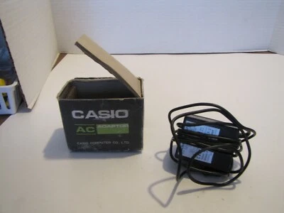 VTG CASIO AD-4150 AC ADAPTOR 120W 60HZ 8W 4.5V 600MA USED IN BOX - Image 1 of 4