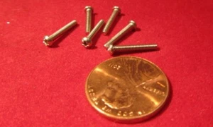 Round Head Phillips Machine Screw 18-8 Stainless Steel, 1-64 x 1/2" L 100 Pcs - Picture 1 of 11