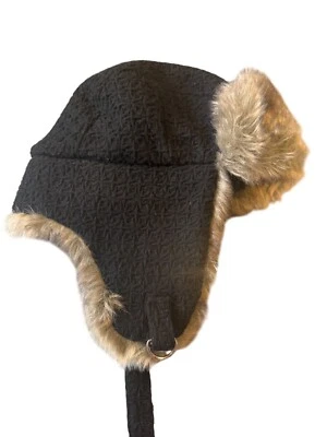 Sombrero Attack Nueva York Forrado de Piel Sintética Mezcla de Lana Sombrero Trampero Unisex Talla Única Foto 1 de 4