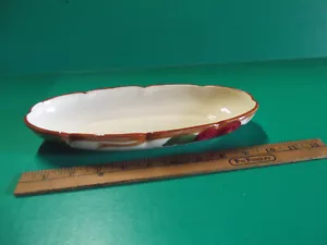 Vintage Franciscan Apple Candy Didh or Hotdog Plate #1063 - Picture 1 of 10