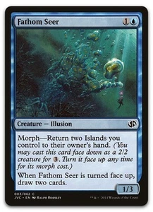 Fathom Seer #3 (LP) Duel Decks: Anthology DD3 Magic MTG - Picture 1 of 2