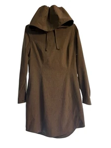 Duluth Trading Small Green Sol Survivor Sun Protect Hooded Dress Cinch Waist - Picture 1 of 11