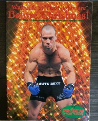 MMA PROGRAM PRIDE.18 12/2001 - Image 1 of 4