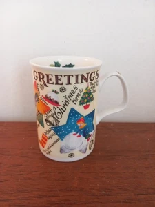 Vintage Roy Kirkham Christmas Mug  1998 Fine Bone China Mug – England - Picture 1 of 11