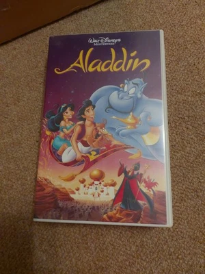 Walt Disney - Aladdin - VHS/Zeichentrick/Abenteuer/Holo - Bild 1 von 4