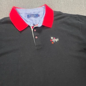 Coogi Polo Shirt Mens 5XL Black Embroidered logo Short Sleeve Big & Tall - Picture 1 of 9