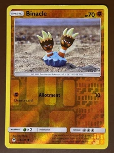 Binacle #66/131 Holograma Inverso SM - Tarjeta Pokémon Luz Prohibida Juego de cartas coleccionables - Imagen 1 de 2