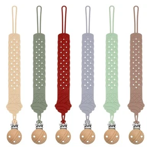 Schnullerclips Baby Jungen Mädchen Schnullerkette Halter Riemen Schnuller Babypflege 1er Pack - Bild 1 von 19