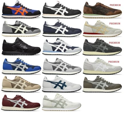 SCARPE ASICS TIGER RUNNER II OC SHOES MEXICO 66 574 UOMO DONNA NERO BLU BIANCO - Image 1 of 2