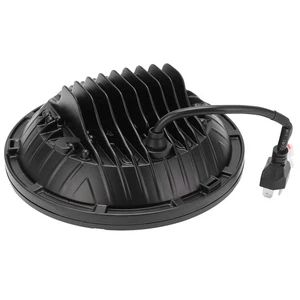 LED Headlight 7in 75W White Amber Light Color IP68 Waterproof Replacement For´ - Picture 1 of 22