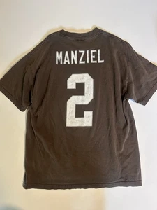Cleveland Browns NFL Johnny Manziel #2 Tee Shirt Size XL - Picture 1 of 5