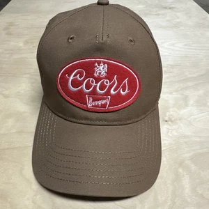 Cappello Berretto Snapback Mad Engine COORS Banquet Birra Logo Marrone Nuovo con etichette - Foto 1 di 7
