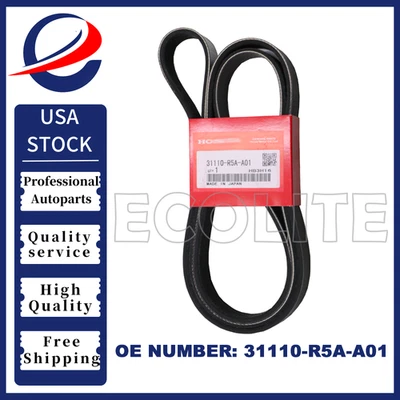 Serpentine Drive Belt For 2012-2014 Honda CR-V 31110-R5A-A01 Foto 1 de 4