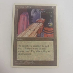 Ashnod's Altar #92 Chronicles MTG Light Play LP Artefatto Sacrificio Creature - Foto 1 di 10