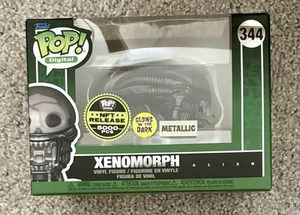 Funko Pop Digital Exclusive Alien Xenomorph #344 LE 3,889 Glow Soft Protector - Picture 1 of 6